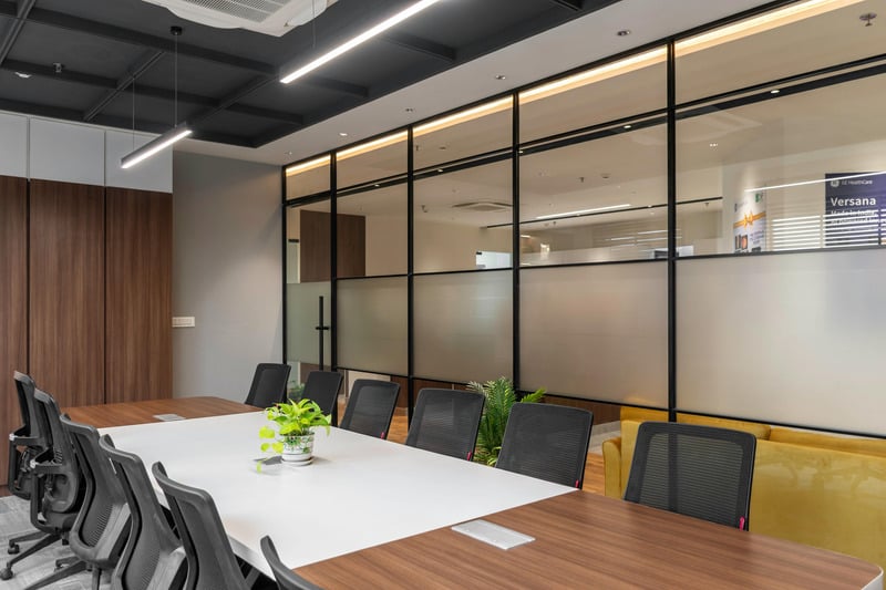 Office meeting room pictured on the Nerea website