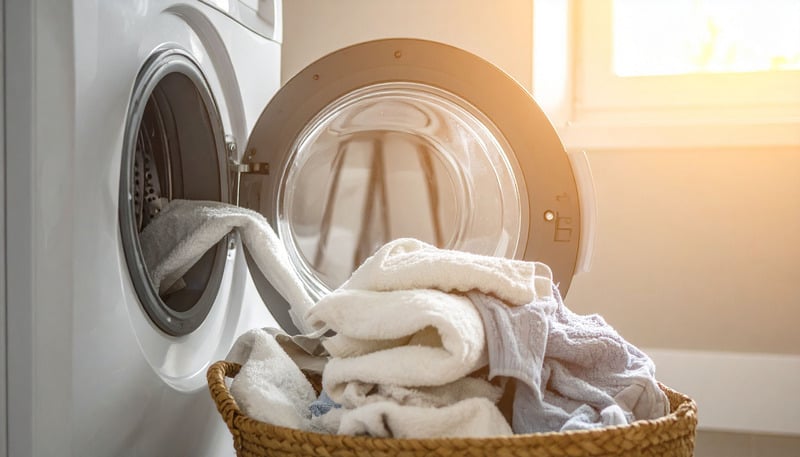 Laundry and washing machine from the Nerea website